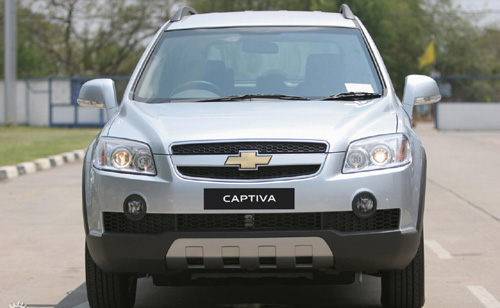 上海通用首款SUV雪佛兰Captiva上市