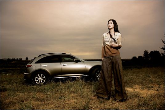 宋佳pk infiniti 英菲尼迪--女人如花车如画
